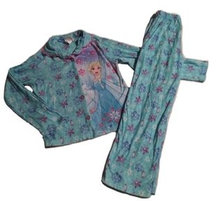 Disney Frozen Elsa pajamas size 7/8 long sleeves